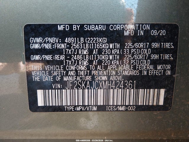 Subaru Forester Premium