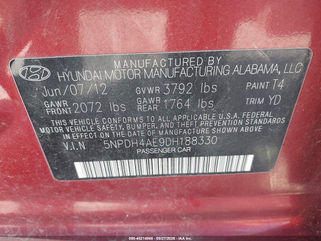 Hyundai ELANTRA Gls