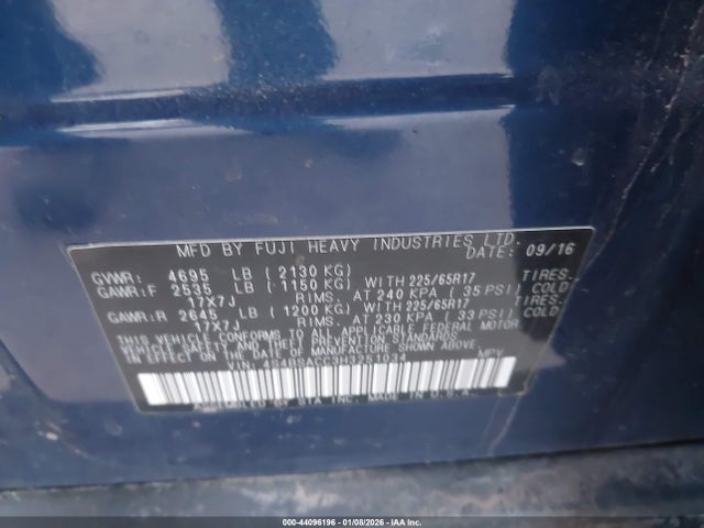 Subaru Outback 2.5i Premium