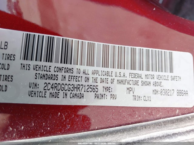 Dodge Grand Caravan Sxt