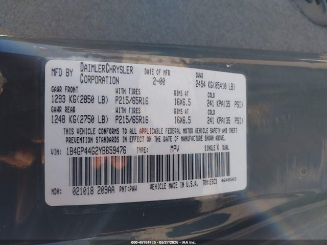 Dodge Grand Caravan Se