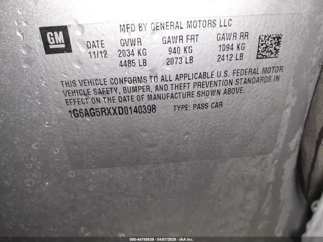 Cadillac ATS Standard