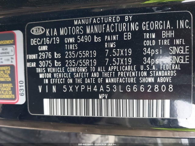 Kia Sorento 3.3l Ex