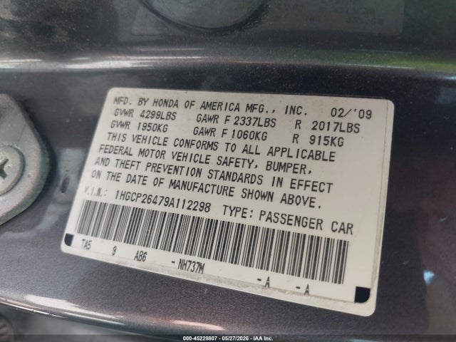 Honda Accord 2.4 Lx-p