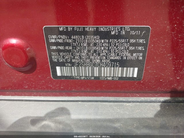 Subaru Forester 2.5x Touring