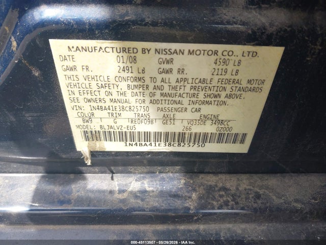 Nissan Maxima 3.5 Se