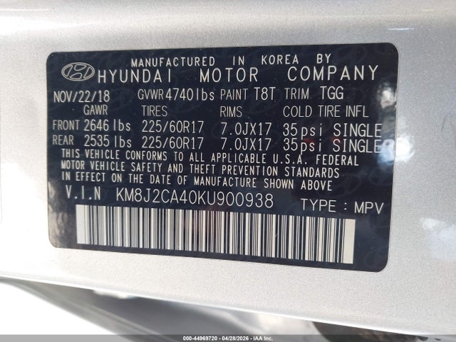 Hyundai TUCSON Se