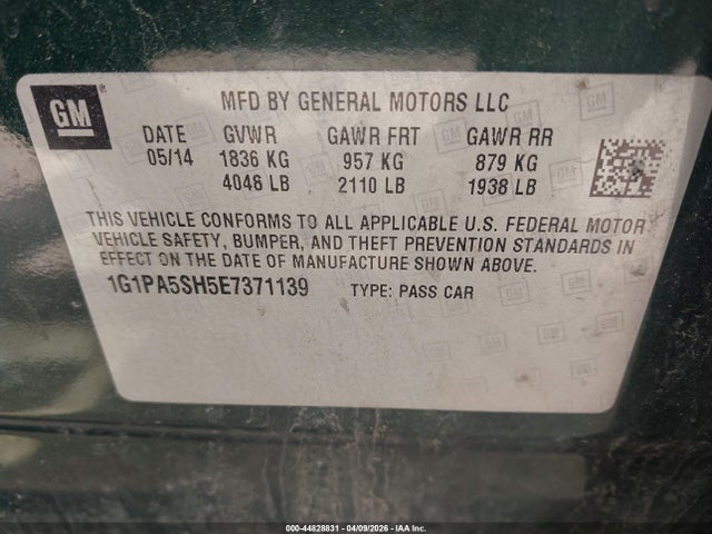 Chevrolet Cruze Ls Auto