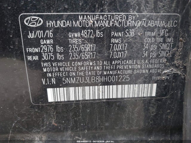 Hyundai SANTA FE 2.4l