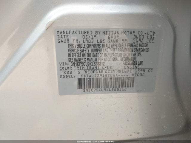 Nissan Kicks Sv