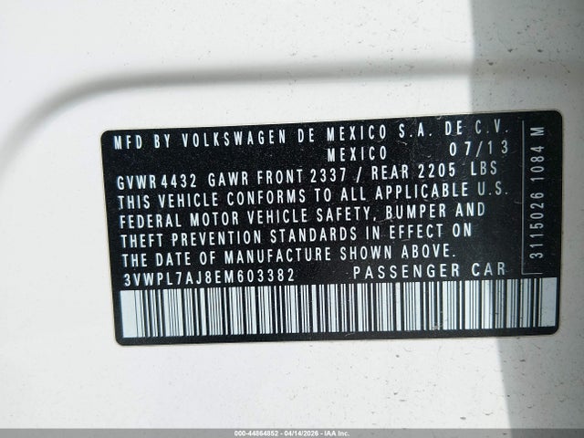 Volkswagen Jetta 2.0l Tdi
