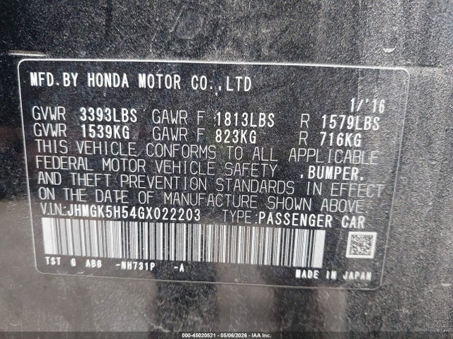 Honda Fit Lx