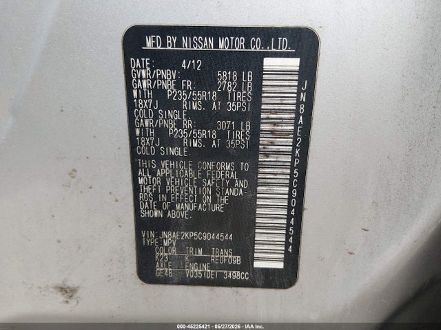 Nissan Quest Le