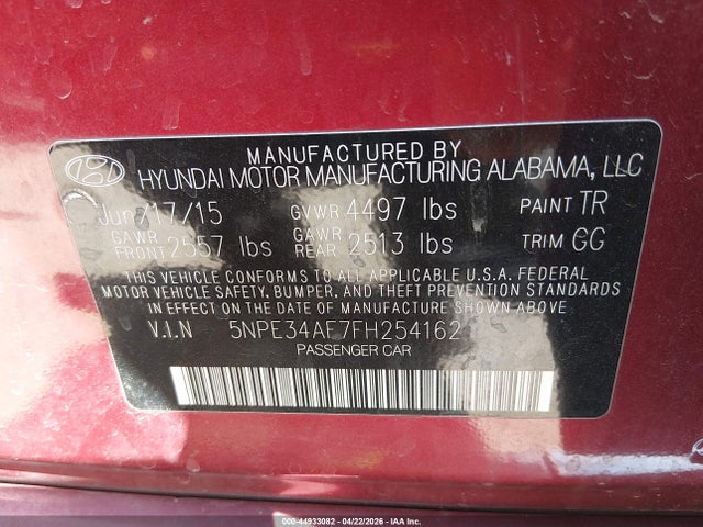 Hyundai SONATA Sport