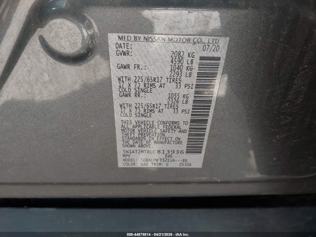 Nissan Rogue S Fwd
