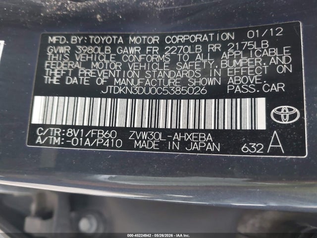 Toyota Prius Two