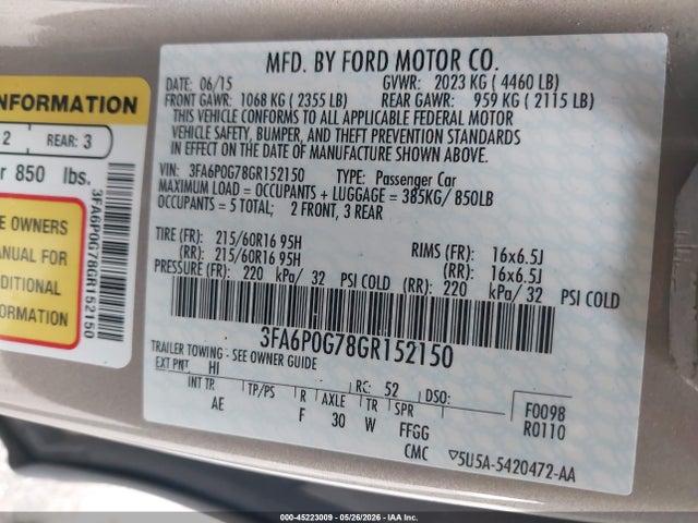 Ford Fusion S