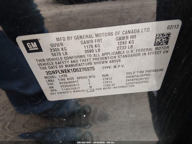 Chevrolet Equinox 2lt