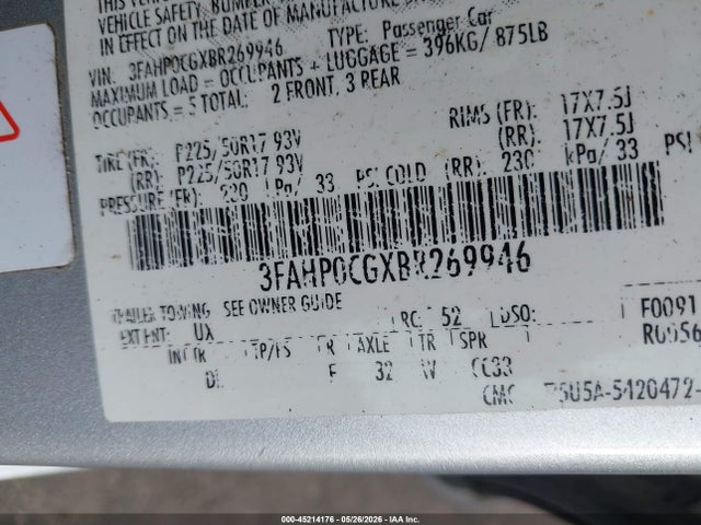 Ford Fusion Sel
