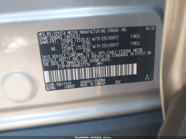 Toyota RAV4 Xle