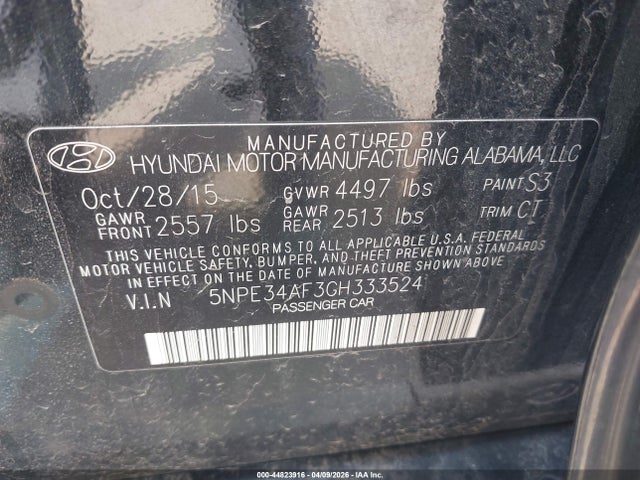 Hyundai SONATA Sport
