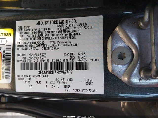 Ford Fusion Titanium