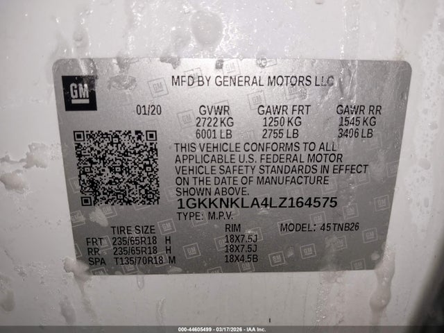 GMC Acadia Sle