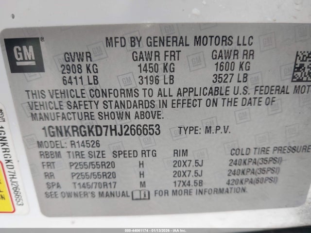 Chevrolet Traverse 1lt
