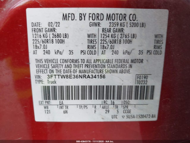 Ford Maverick Lariat