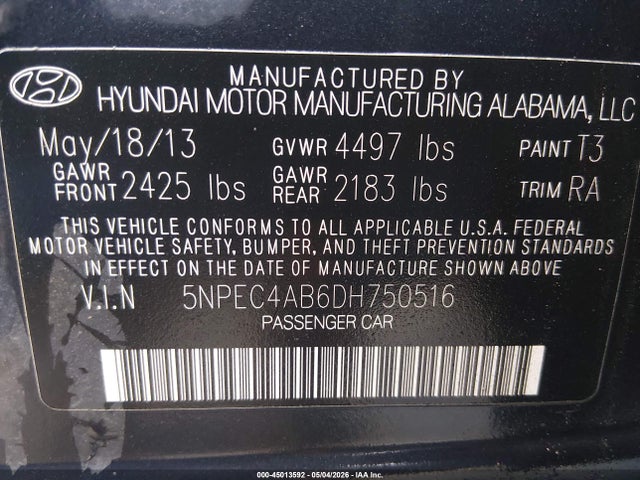 Hyundai SONATA Se 2.0t