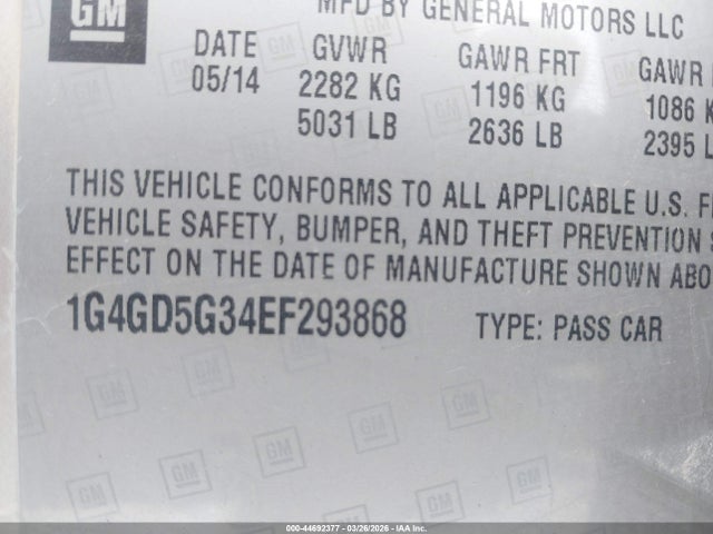 Buick LaCrosse Premium I Group