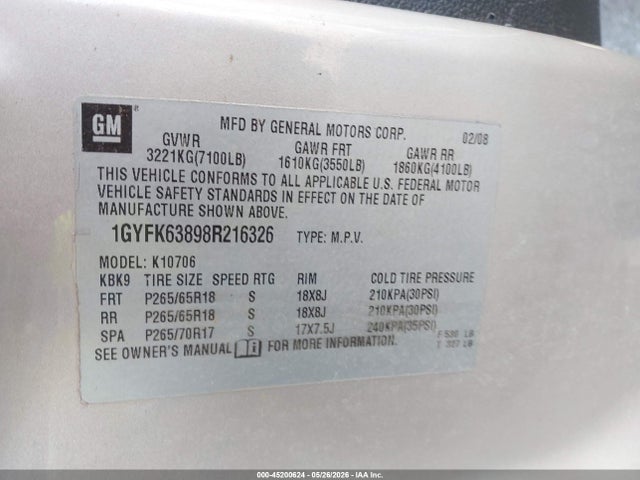 Cadillac Escalade Standard