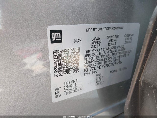 Chevrolet Trax Fwd Sp