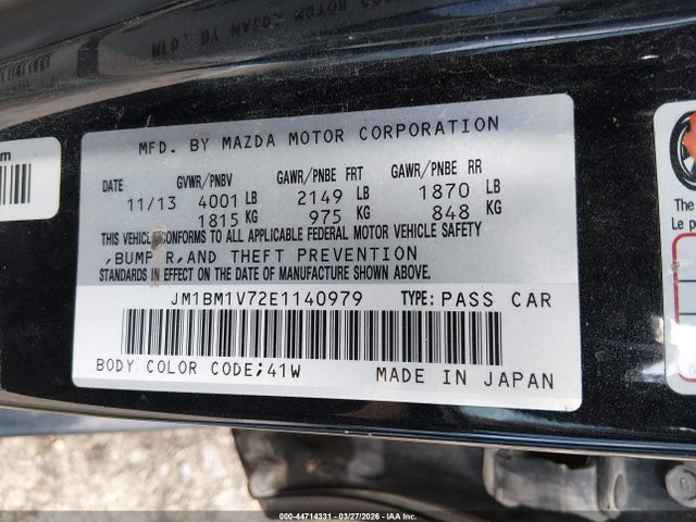 Mazda Mazda3 I Touring