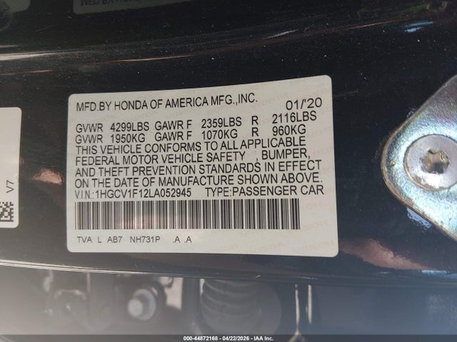 Honda Accord Lx