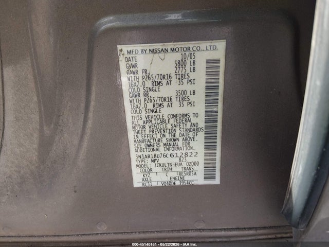 Nissan Pathfinder Se