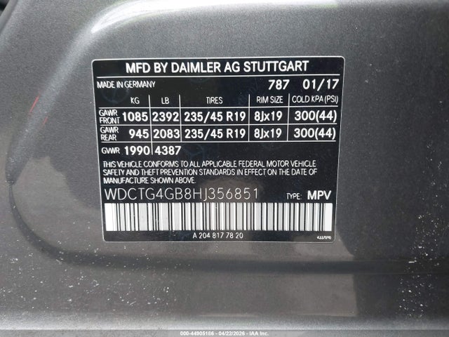 Mercedes-Benz GLA 4matic