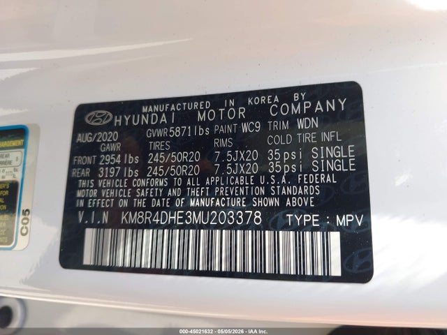 Hyundai PALISADE Sel