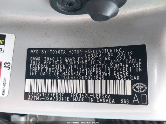 Toyota Corolla S