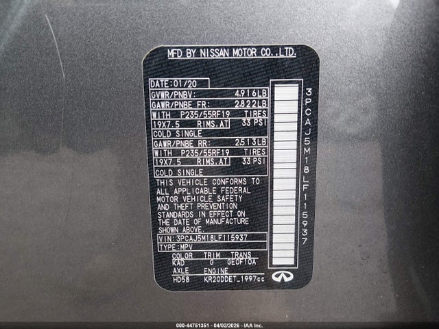 INFINITI Qx Luxe