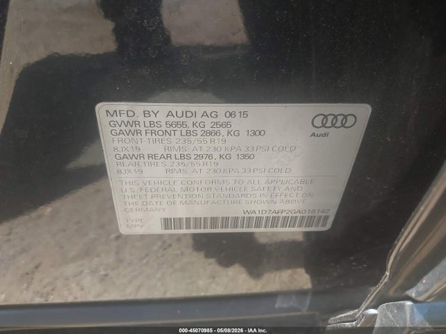 Audi Q5 3.0t Premium Plus