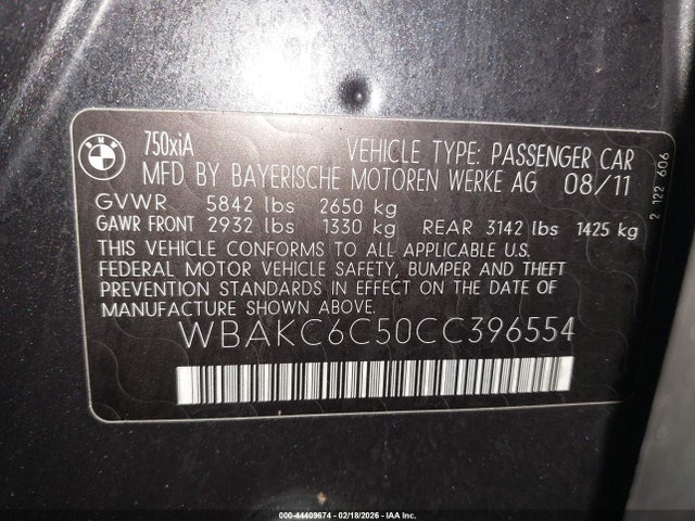 BMW 7 Series Xdrive