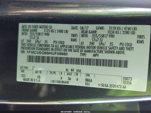 Ford Escape Se