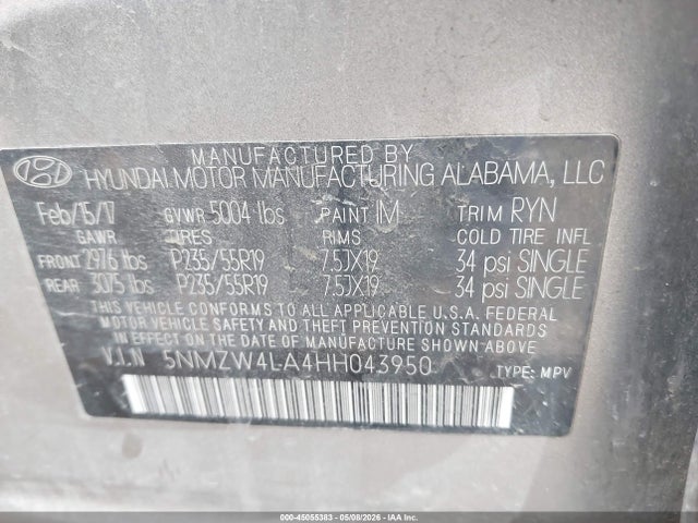 Hyundai SANTA FE 2.0t Ultimate