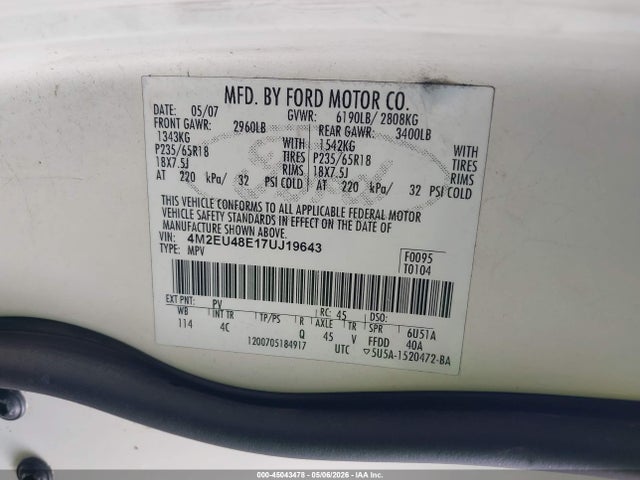 Mercury Mountaineer Premier