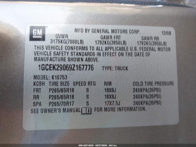 Chevrolet Silverado 1500 Lt