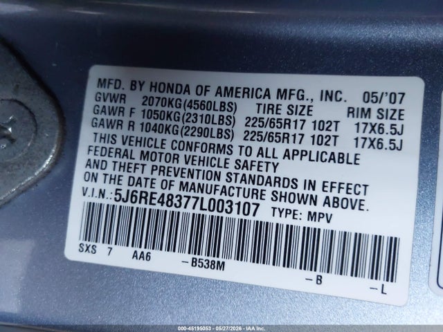 Honda CR-V Lx