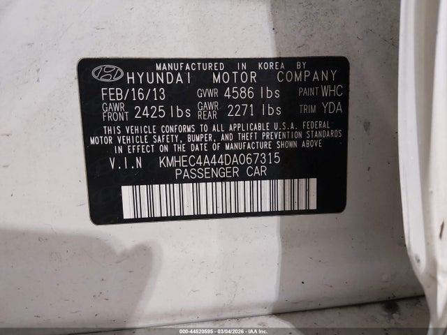 Hyundai SONATA Limited