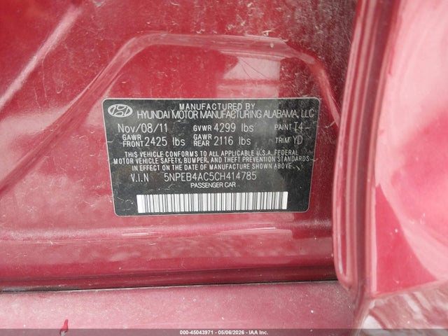 Hyundai SONATA Gls