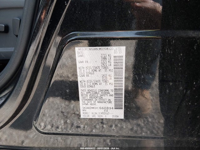 Nissan Pathfinder Platinum